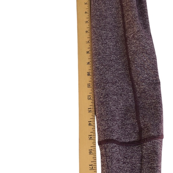 Lululemon Stride Jacket II Heathered Black Cherry size 10 nwot! - Picture 11 of 15